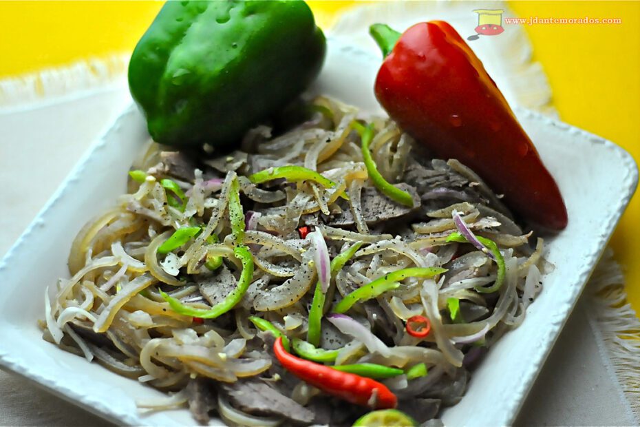 Kilawin Kambing: Raw Goat Meat, Filipino Style