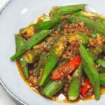 Ginisang Okra With Fish in 10 Minutes