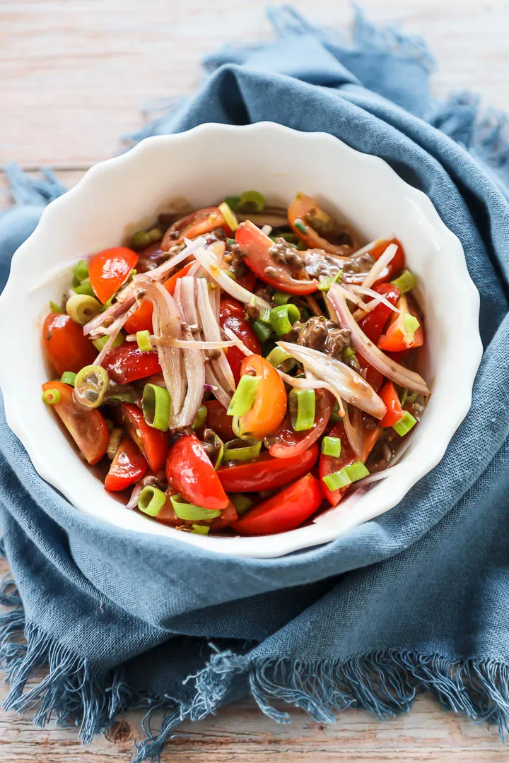 Step-by-Step Tutorial for Perfect Chopped Tomato Onion Bagoong Isda