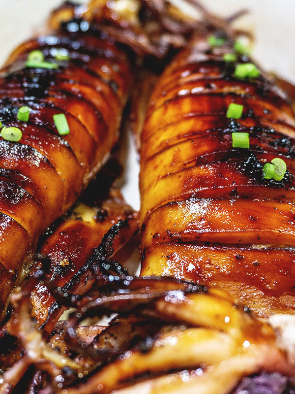 Inihaw Na Pusit: Filipino Grilled Squid