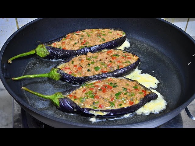 Elevate Your Cooking With Relyenong Talong Stuffed With Tuna