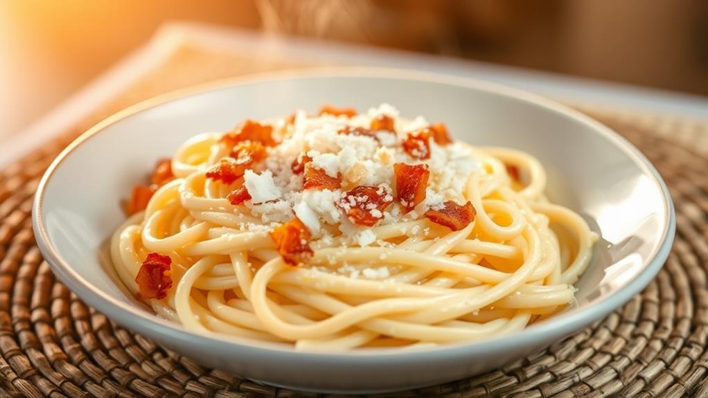 coconut pasta with bibingka