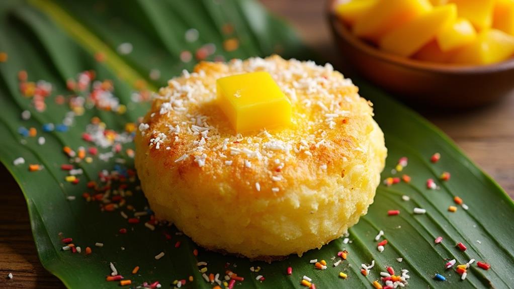 delicious filipino rice cake