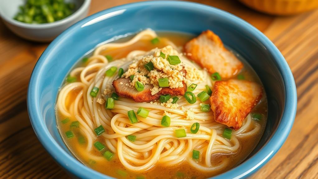 filipino palabok noodle dish