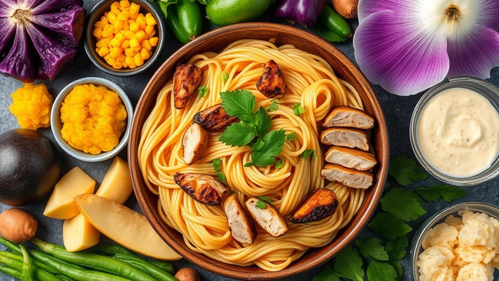 filipino pasta unique ingredients
