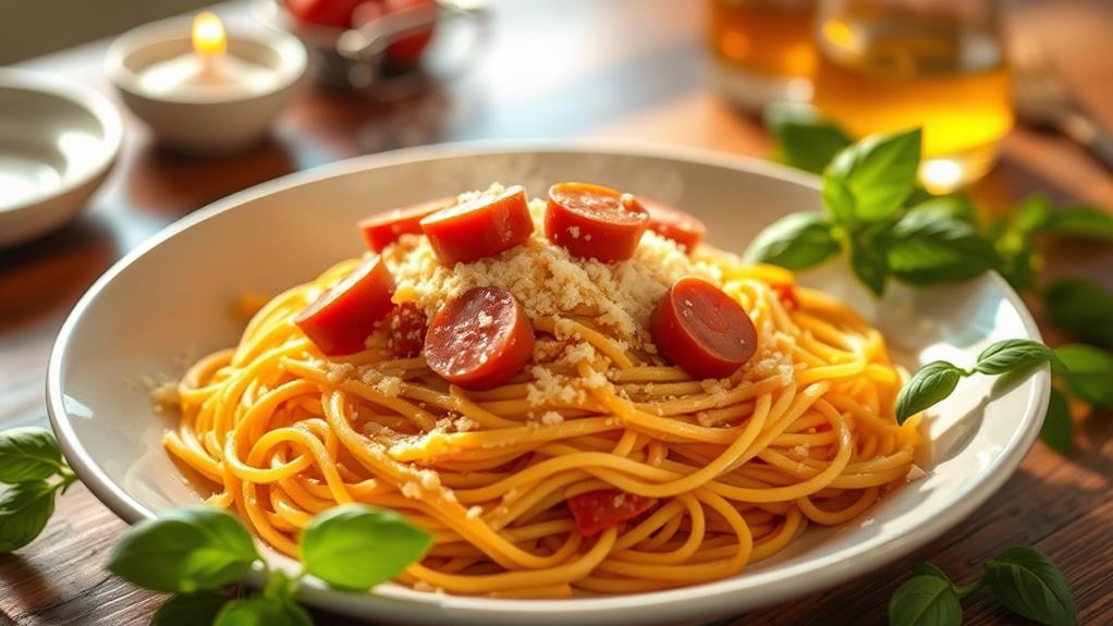 filipino sweet spaghetti dish