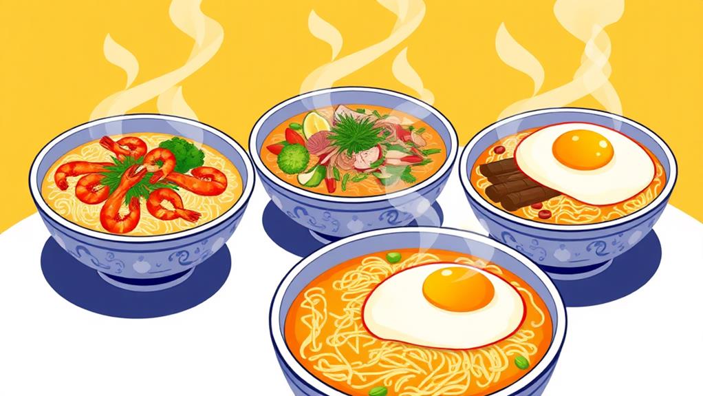 lomi noodle dish options