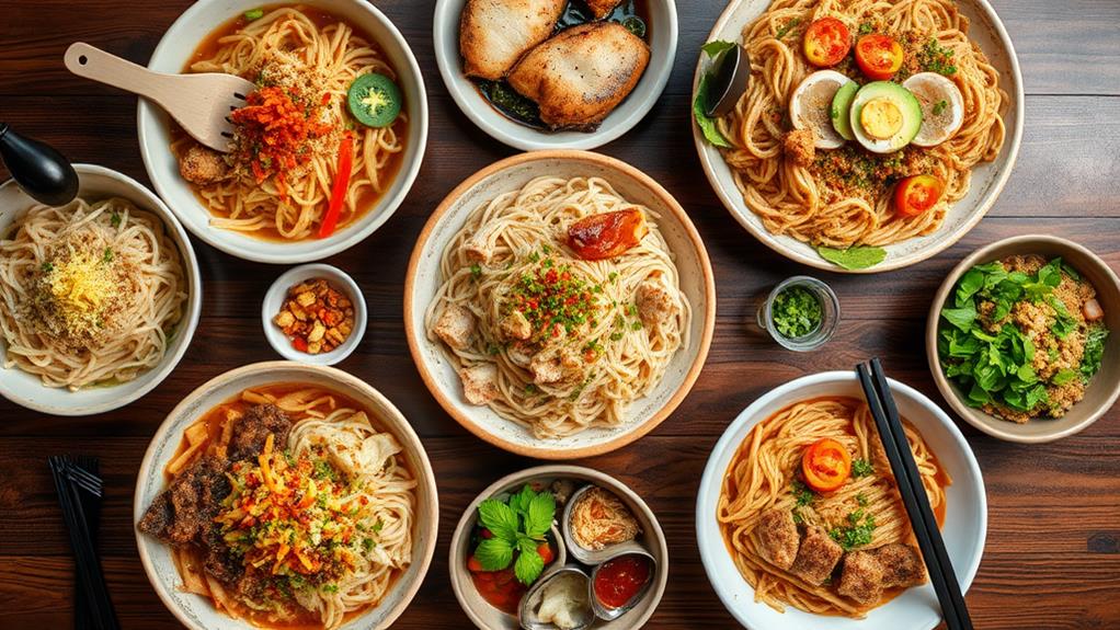 palabok noodle variations explored