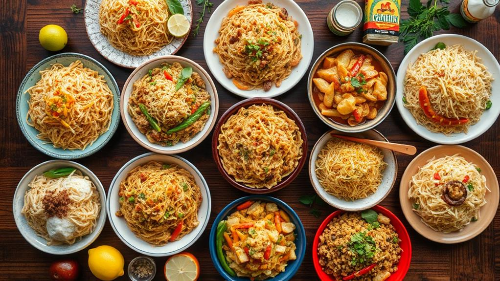 pancit dish variations explored