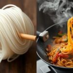 pancit rice noodle preparation