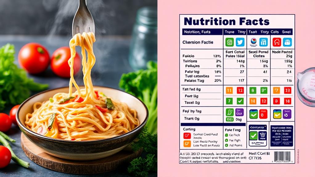 serving size and nutrition